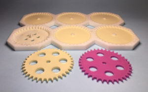 3D Printed Mold for Polyurethane Gears