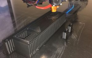 High voltage electrical insulator prototype 3d printing in polymaker polymax on the 3d platform large format 3d printer
